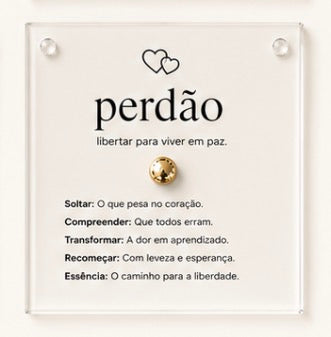 Quadro Coleção Sentimentos - série Acrílico