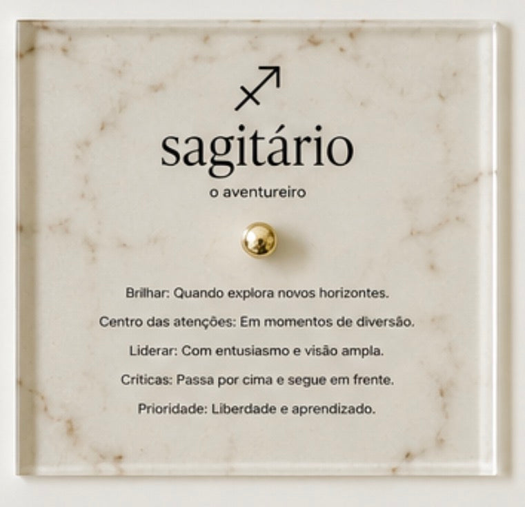 Quadros Coleção Signos - Série Acrílico