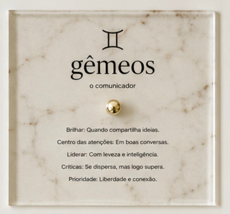 Quadros Coleção Signos - Série Acrílico