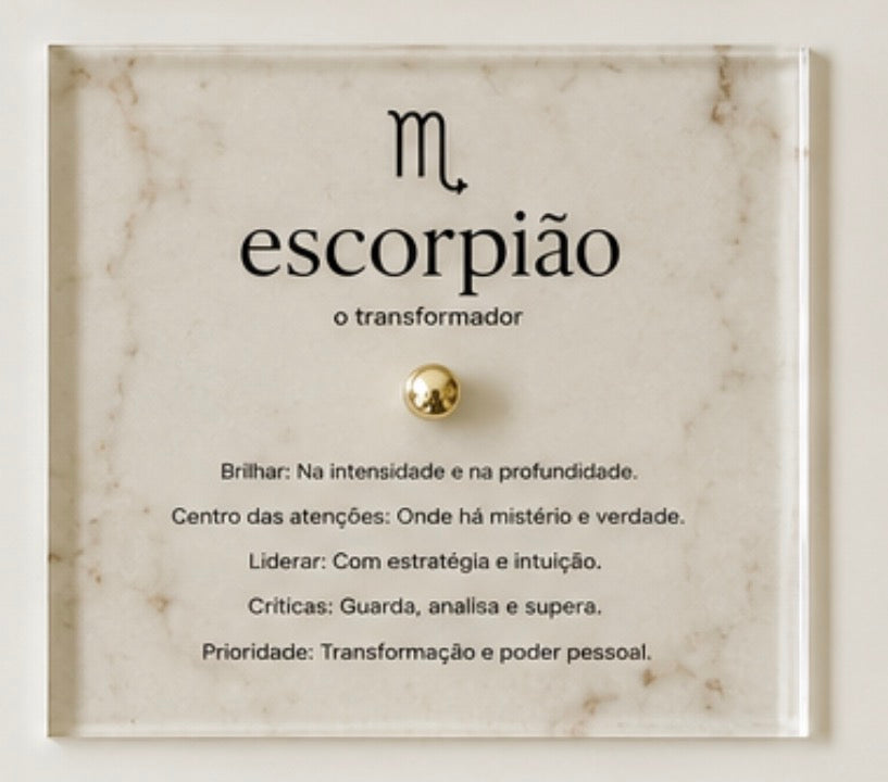 Quadros Coleção Signos - Série Acrílico