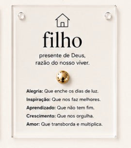 Quadros Coleção Família - série Acrílico