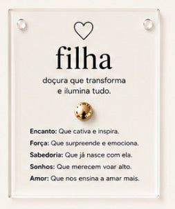 Quadros Coleção Família - série Acrílico