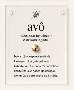 Quadros Coleção Família - série Acrílico