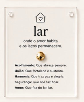Quadros Coleção Família - série Acrílico