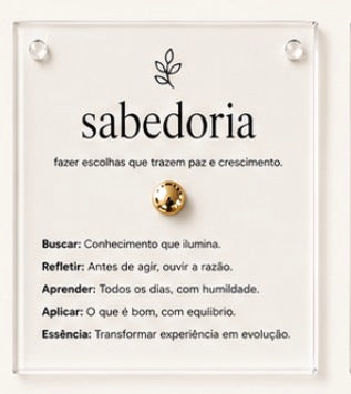 Quadros Coleção Virtudes  - série Acrílico