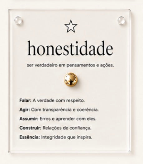 Quadros Coleção Virtudes  - série Acrílico