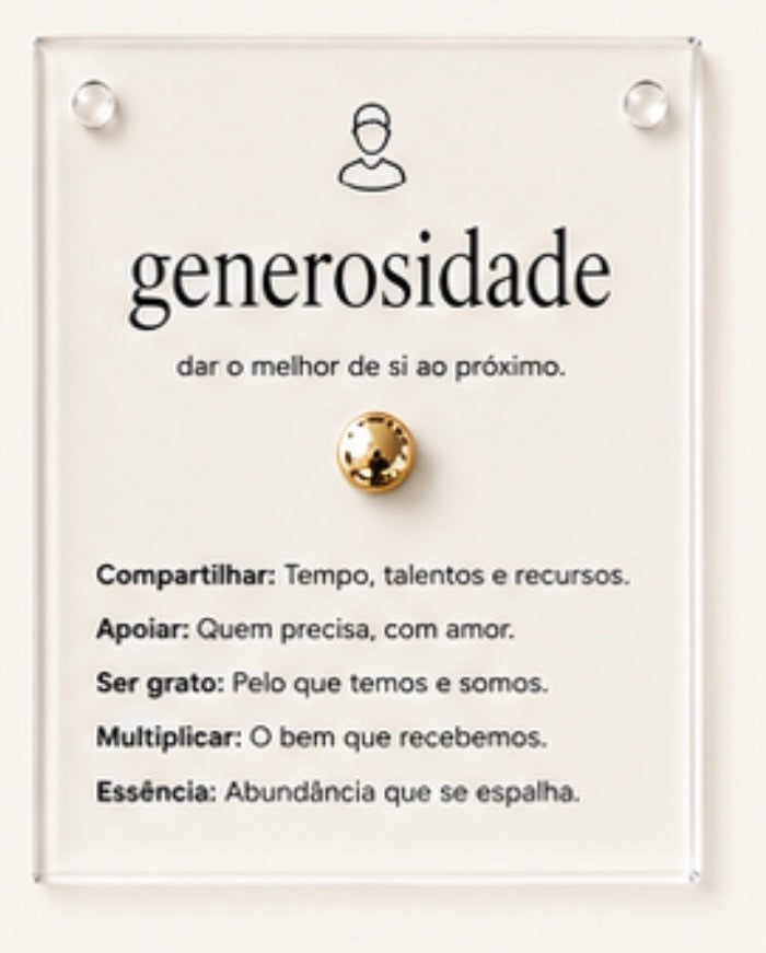 Quadros Coleção Virtudes  - série Acrílico