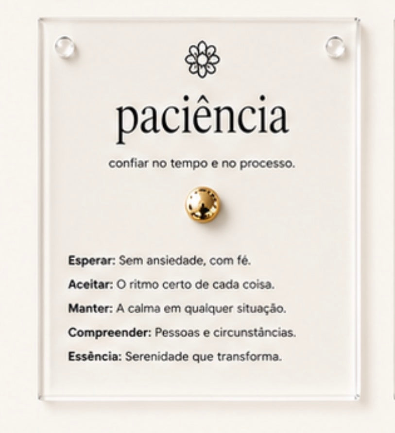 Quadros Coleção Virtudes  - série Acrílico