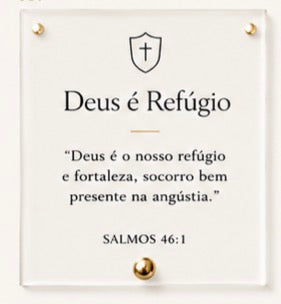 Quadros Coleção de Deus   - série Acrílico