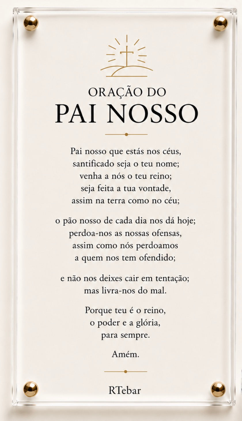 Quadros Coleção de Deus - Orações