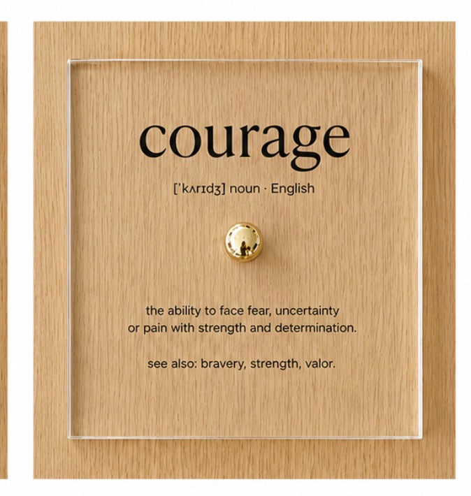 Quadros Words Collection- série Acrílico